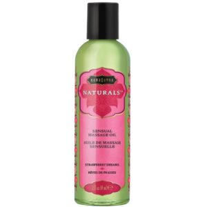 vVigoroso KAMASUTRA - ÓLEO DE MASSAGEM NATURAL MORANGO DREAMS 59 ML