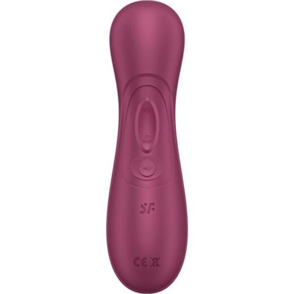 Vigoroso SATISFYER - PRO 2 GERAO 3 TECNOLOGIA DE AR LÍQUIDO VINHO TINTO