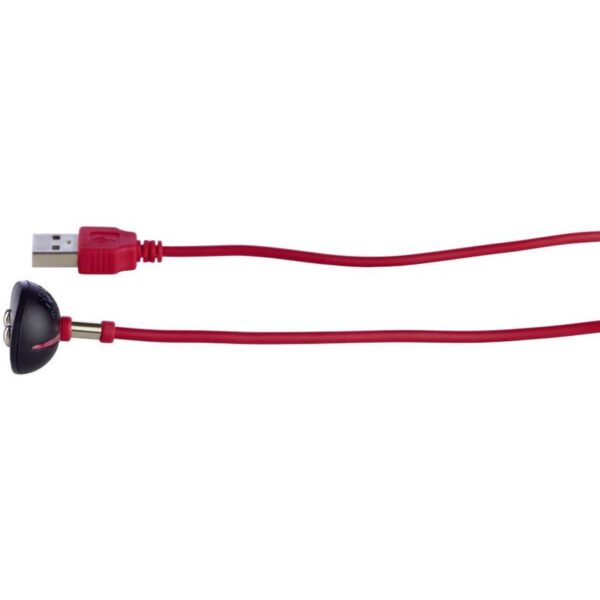 vVigoroso FUN FACTORY - CARREGADOR MAGNÉTICO USB VERMELHO