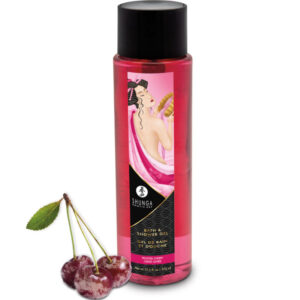 vVigoroso SHUNGA - GEL DE BANHO E DUCHE CEREJA FROSTED 370 ML