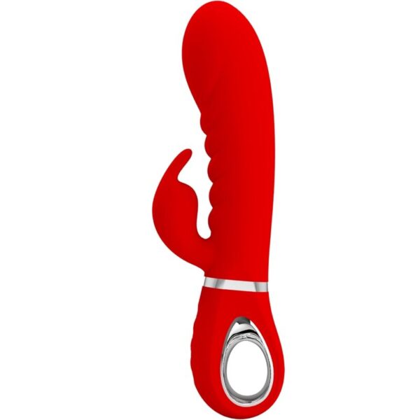 Vigoroso PRETTY LOVE - VIBRADOR PRESCOTT MULTIFUNO G-SPOT VERMELHO