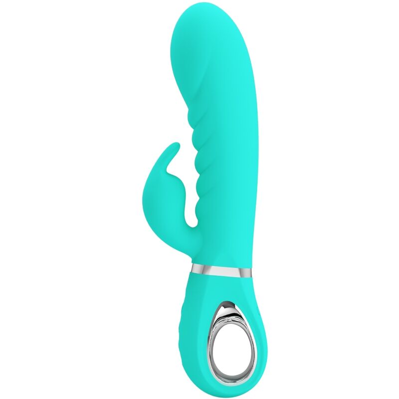 Vigoroso PRETTY LOVE - VIBRADOR PRESCOTT MULTIFUNÕES G-SPOT AQUA VERDE