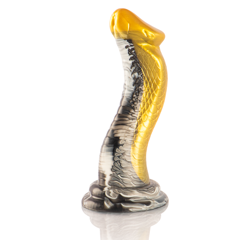 EPIC - DRAKON DILDO AMARELO COBRA - Image 2