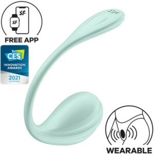 Vigoroso SATISFYER - ESTIMULADOR DE PÉTALA LISA G-POINT ÁGUA VERDE APLICATIVO GRATUITO