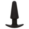CALEXOTICS - ROCK BOTTOM PLUG ANAL CÔNICO 10 VIBRAÇÕES SILICONE PRETO - Image 2