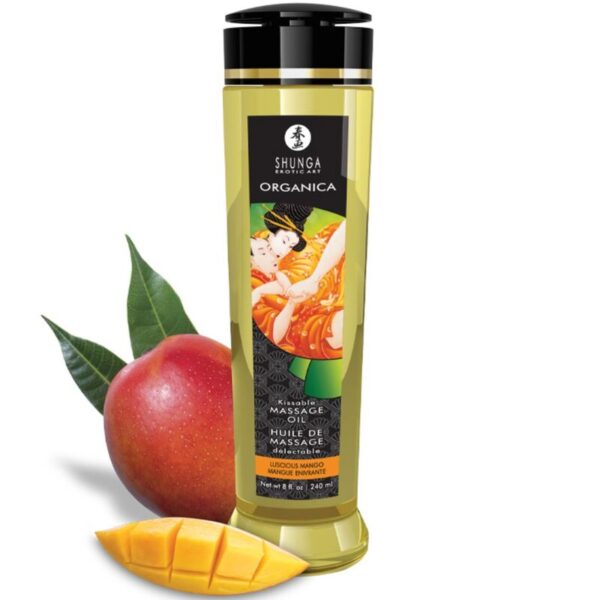 vVigoroso SHUNGA - ÓLEO DE MASSAGEM BIO MANGO 240 ML