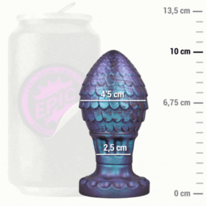 Vigoroso EPIC - VRAKOS DRAGON OGG ANAL PLUG TAMANHO S