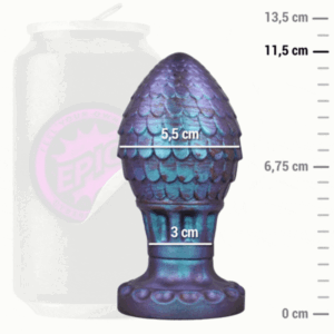 Vigoroso EPIC - VRAKOS DRAGON OGG ANAL PLUG TAMANHO M