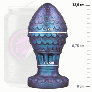 Vigoroso EPIC - VRAKOS DRAGON OGG ANAL PLUG TAMANHO L