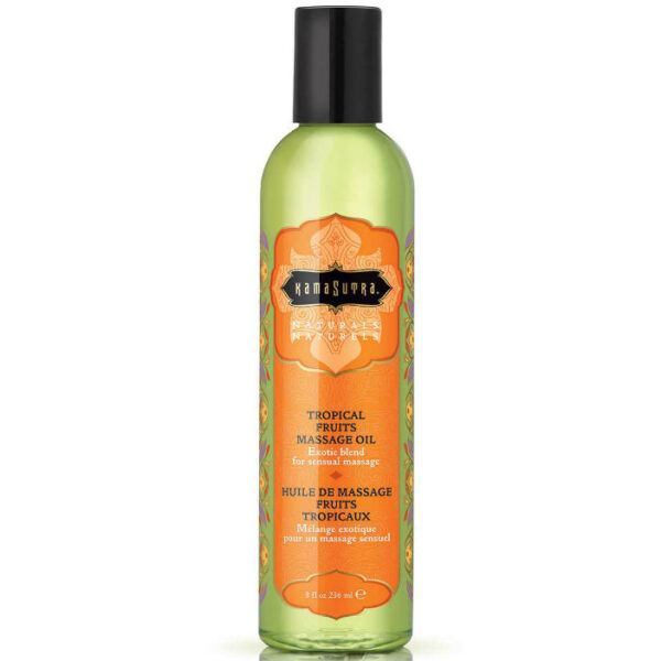 vVigoroso KAMASUTRA - ÓLEO DE MASSAGEM NATURALS FRUTAS TROPICAIS 236ML