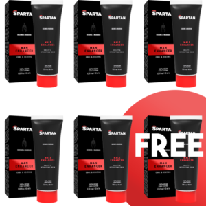 vVigoroso SPARTAN - GEL DE ERECÇÃO-ORGASMO-DURACION DE PAREJA 100% VEGANO 5+1 GRATIS