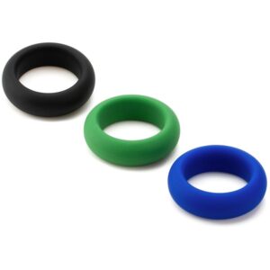 Vigoroso JE JOUE - CONJUNTO DE SILICONE ANÉIS DE SILICONE PARA O PÉNIS