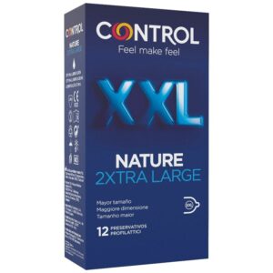 Vigoroso - CONTROL - NATURE PRESERVATIVOS 2XTRA GRANDES XXL - 12 UNIDADES