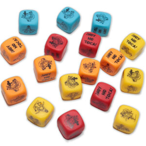 vVigoroso DIABLO PICANTE - DADOS JOGO DE POSTURAS