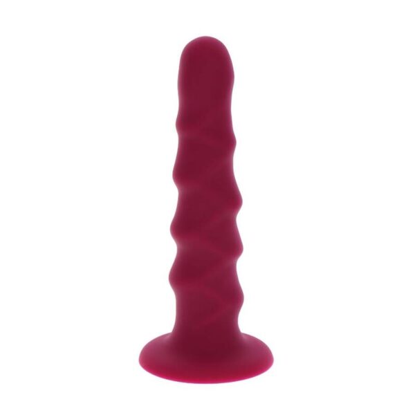 Vigoroso GET REAL - DONG NERVADO 12 CM VERMELHO