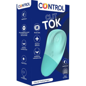 Vigoroso CONTROL - LÍNGUA ESTIMULADORA DE CLITÓRIS RECARREGVEL CLIT TOK
