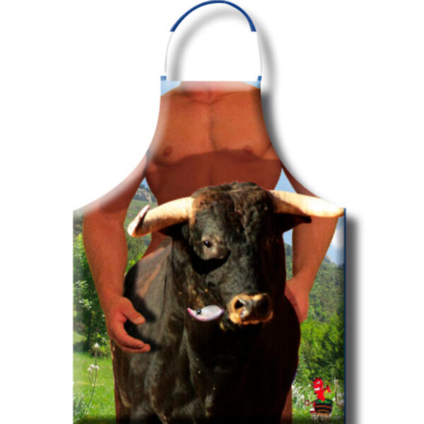 vVigoroso DIABLO PICANTE - AVENTAL DE TOURO