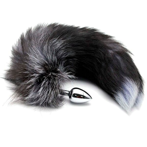 vVigoroso ALIVE - PLUG DE PRAZER ANAL METAL FOX TAIL TAMANHO S