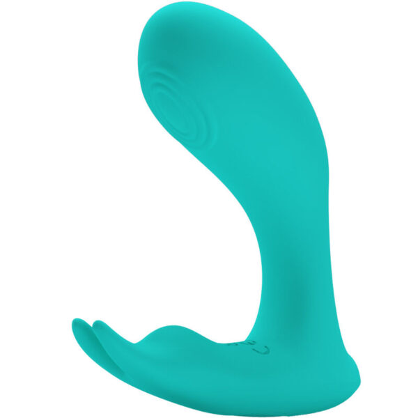 Vigoroso PRETTY LOVE - CONTROLE REMOTO DE VIBRAÇÃO E PULSAÇÃO IDABELLE AZUL