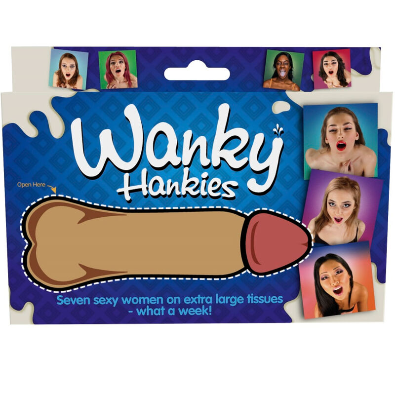 SPENCER & FLEETWOOD - WANKY HANKIES 7 LENÇOS EXTRA GRANDES PARA MULHERES - Image 3