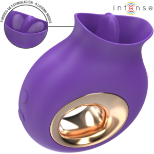 Vigoroso INTENSE - ESTIMULADOR DE CLITÓRIS TULI 9 VIBRAÇÕES E 9 OSCILAÇÕES ROXO