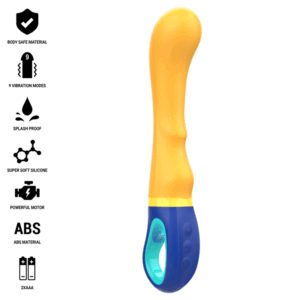 Vigoroso INTENSE - SHAGGY VIBRADOR G-SPOT AMARELO