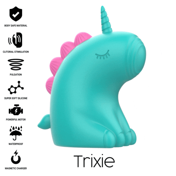 Vigoroso INTENSE - TRIXIE ESTIMULADOR VERDE UNICÓRNIO