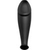 PRETTY LOVE - PLUG ANAL FORMA DE PÊNIS DE SILICONE PRETO - Image 2