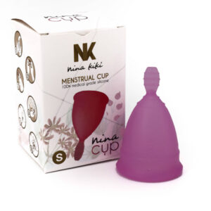 vVigoroso NINA KIKÍ - COPO MENSTRUAL ROXO TAMANHO S 6 + 1 GRTIS