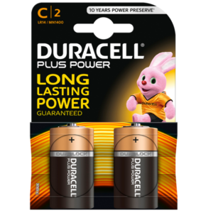 vVigoroso DURACELL - BATERIA PLUS POWER C LR14 2 UNIDADES