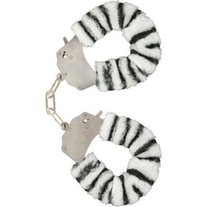 vVigoroso TOYJOY - PUNHOS FURRY FUN BONDAGE ZEBRA