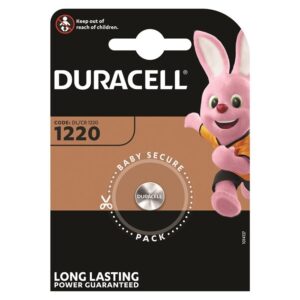 vVigoroso DURACELL - BATERIA BOTON LITIO CR1220 3V 1UNIDADE