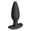 ELECTRASTIM - PLUG ANAL DE SILICONE PRETO ROCKER MÉDIO - Image 2