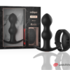 vVigoroso ANBIGUO - PLUGUE DE CONTROLE REMOTO WATCHME VIBRADOR ANAL TIBÉRIO