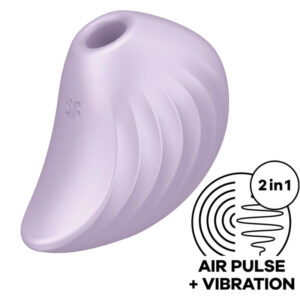 Vigoroso SATISFYER - ESTIMULADOR E VIBRADOR DE PULSO DE AR PEARL DIVER VIOLETA
