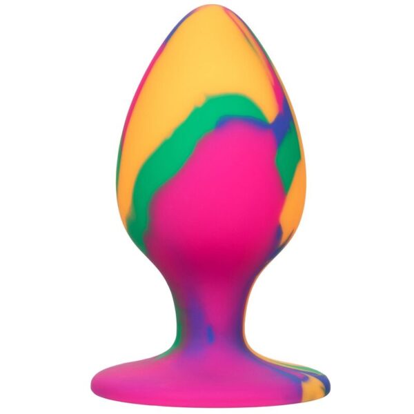 vVigoroso CALEXOTICS - CHEEKY GRANDE PLUG TIE-DYE ANAL