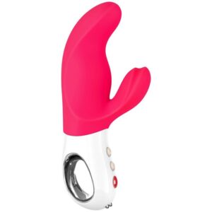 Vigoroso FUN FACTORY - VIBRADOR MISS BI DUAL ROSA BRANCO