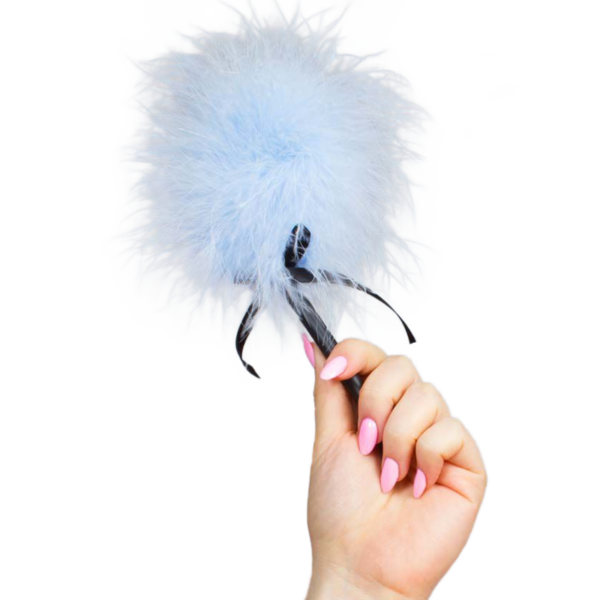 vVigoroso SECRETPLAY - ESPANADOR MARABOU AZUL CLARO