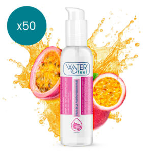 vVigoroso WATERFEEL - LUBRIFICANTE À BASE ÁGUA DE MARACUJÃO 175 ML PACK 50 UNIDADES