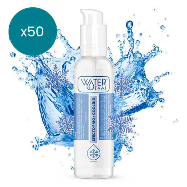 vVigoroso WATERFEEL - LUBRIFICANTE EFEITO FRIO 150 ML PACK 50 UNIDADES