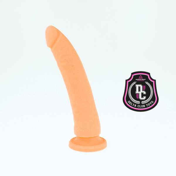 Vigoroso DELTA CLUB - BRINQUEDOS DILDO MÉDICO NATURAL SILICONE 17 CM -O- 3 CM