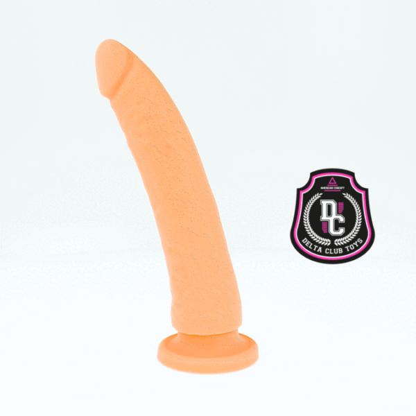 Vigoroso DELTA CLUB - TOYS DILDO MÉDICO NATURAL SILICONE 20 CM -O- 4 CM