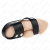 KINK - ANEL DE COURO PARA PÊNIS COM DIVISOR DE BOLAS AJUSTÁVEL - Image 2