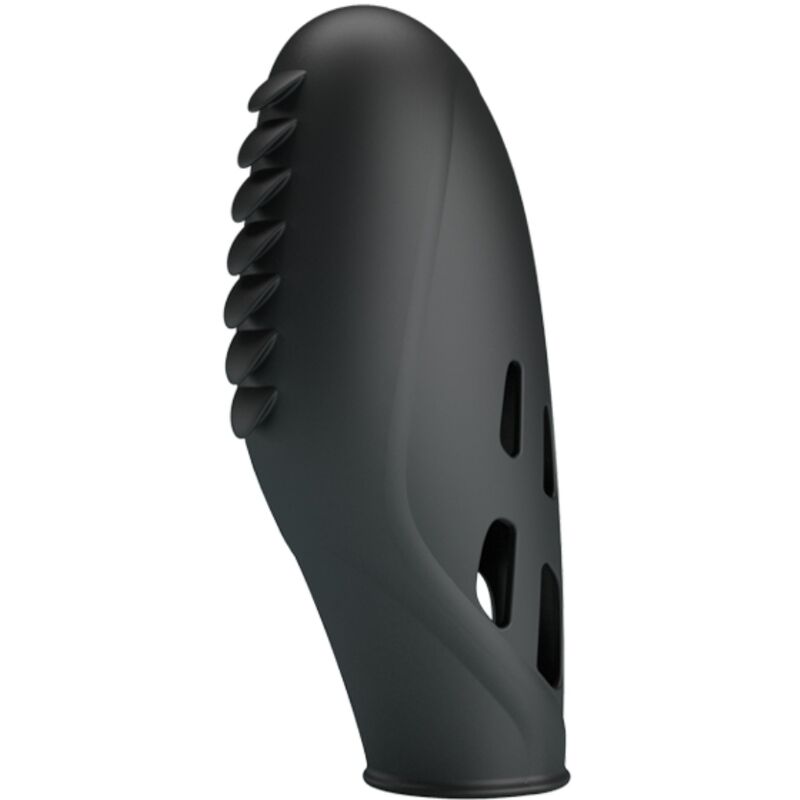 Vigoroso PRETTY LOVE - VIBRADOR DE DEDO DE SILICONE GILO PRETO