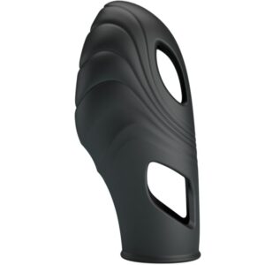 Vigoroso PRETTY LOVE - LICH SILICONE DEDO VIBRADOR PRETO