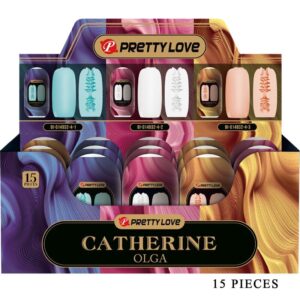 Vigoroso PRETTY LOVE - OLGA PACK 15 MASTURBADORES MASCULINOS VARIOS