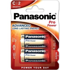 vVigoroso PANASONIC - BATERIA ALCALINA C PRO POWER LR14 BLISTER*2