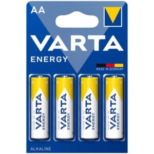 vVigoroso VARTA - PILHA ALCALINA ENERGÉTICA AA LR6 BLISTER*4