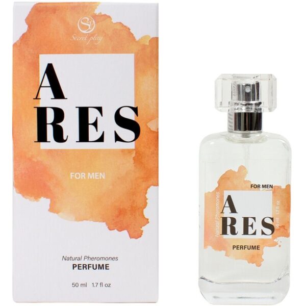 vVigoroso SECRETPLAY - ARES NATURAL PERFUME FEROMONAS SPRAY PARA HOMENS 50 ML