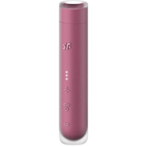 Vigoroso SATISFYER - ESTIMULADOR DE CLITÓRIS FIRST KISS WAVE GARNET